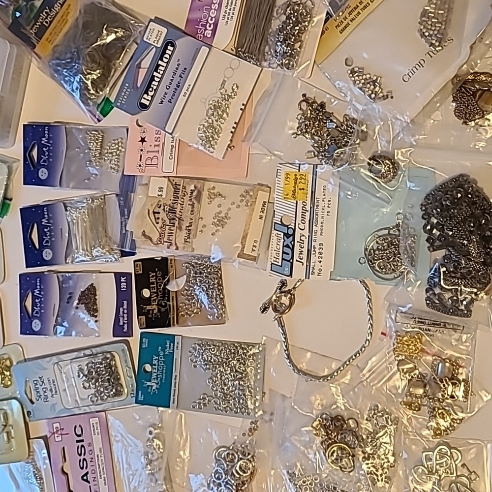 Bundle of Jewerly Making Findings & Misc.  Over 50 packages - Picture 6 of 16